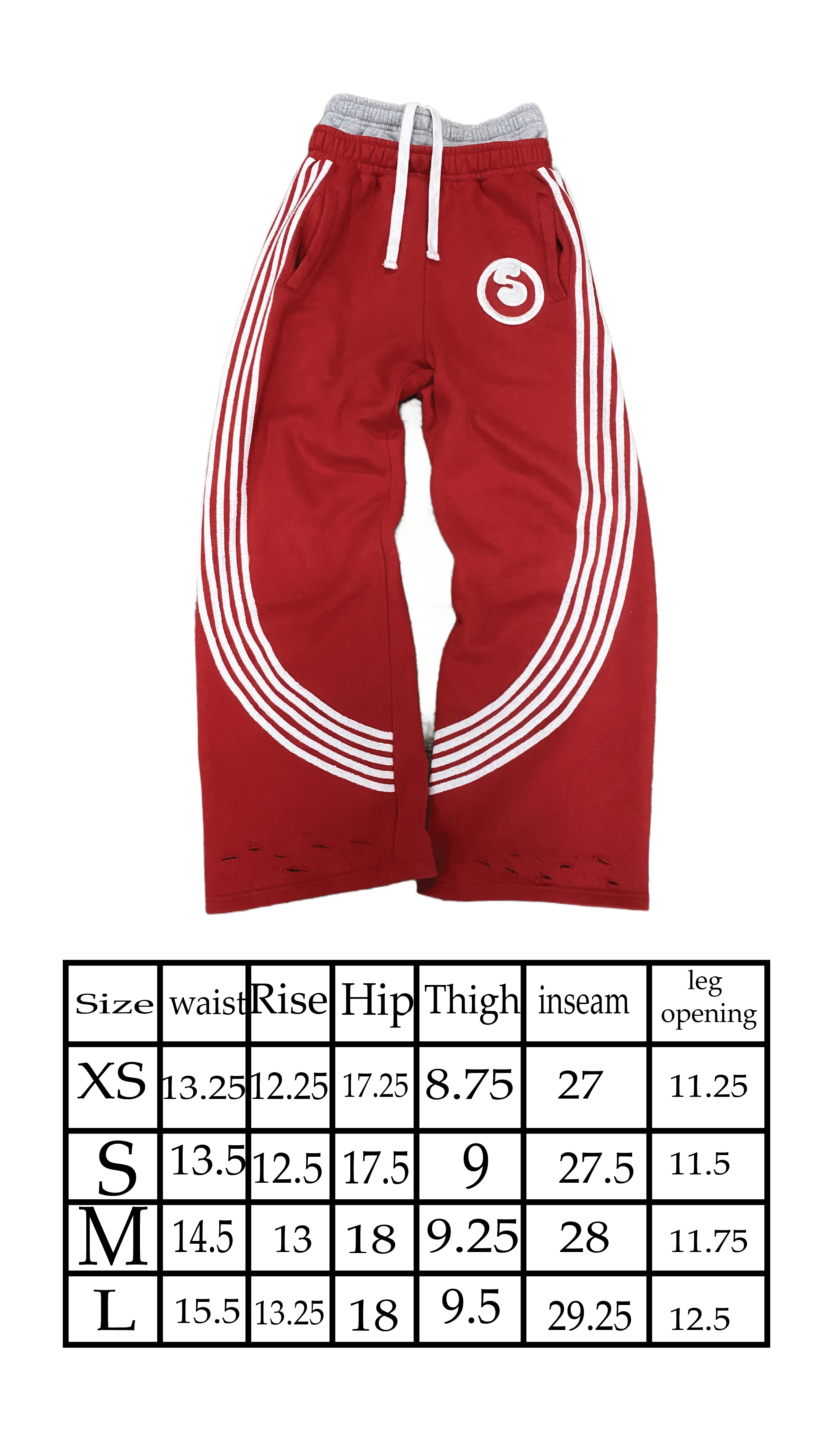 Red Apple Double Layered Sweats